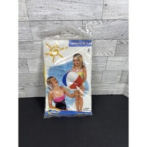 Intex 20" Beach Ball The Wet Set #59020NP New Sealed 2008